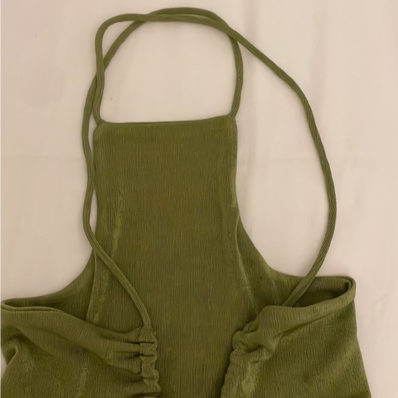 Green dress maxi - Picture 3 of 3